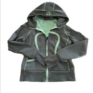 Lululemon Mint Green & Black Hoodie